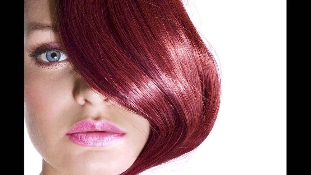 Burgundy Beaujolais hair