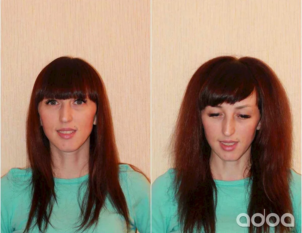 Laminating hair