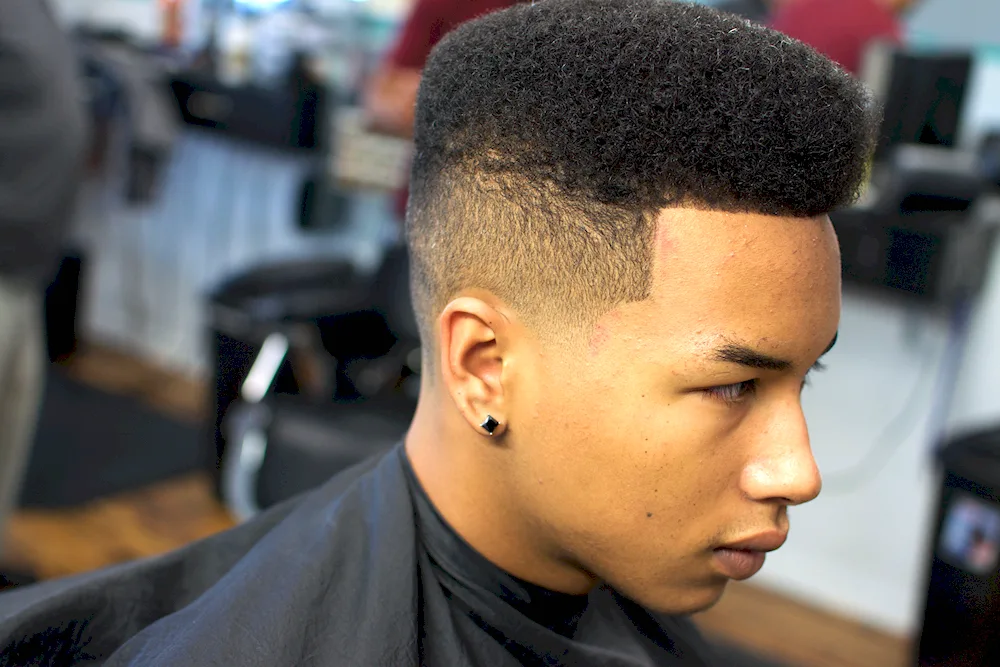 Buzz Cut Mohawk haircut