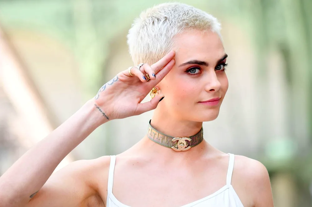 Cara Delevingne Pixie haircut