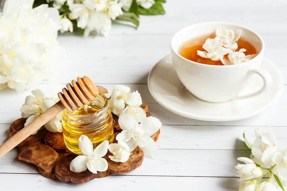 Tea with honey