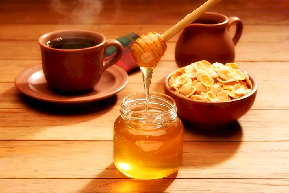 Tea with honey