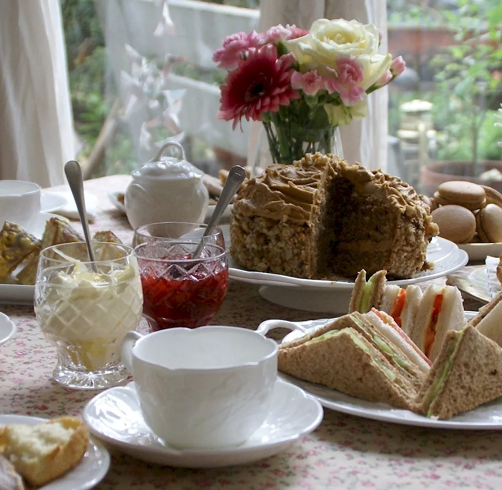 Tea ceremony in England