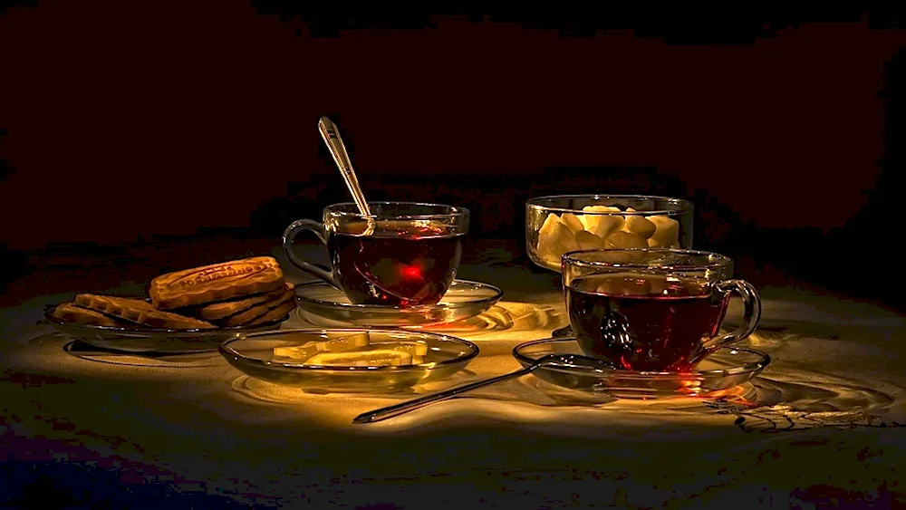 Tea still life