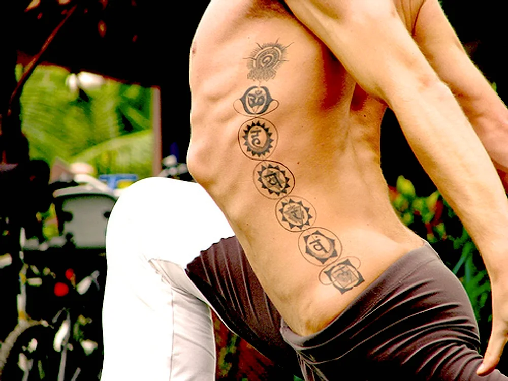 Chakra Anahata tattoo