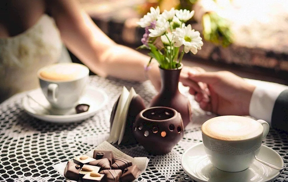 A cup of coffee on the table