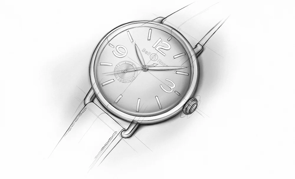 Colouring a clock drawing
