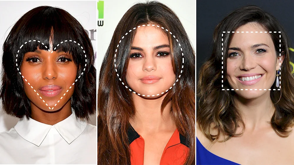 Bangs for a diamond face
