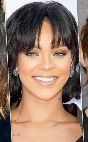 Bangs for triangle face