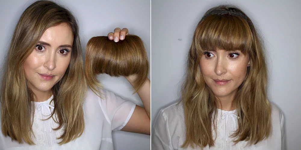 Bangs before and after