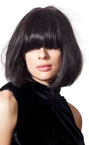 fringes closing eye