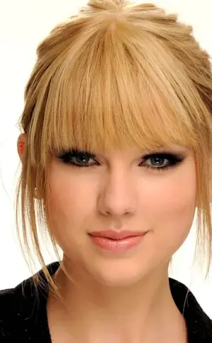 Women's bangs
