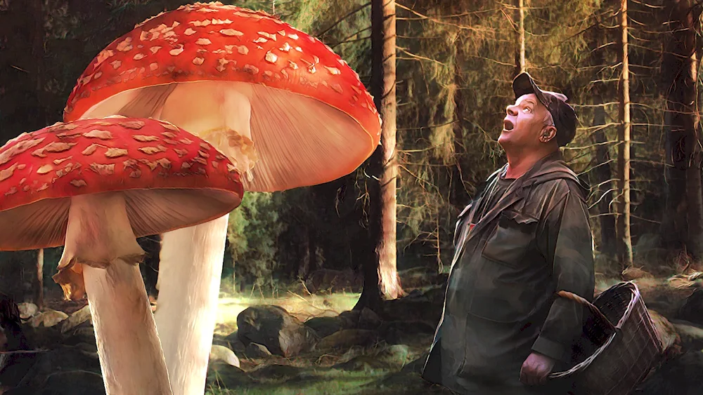 Living mushrooms