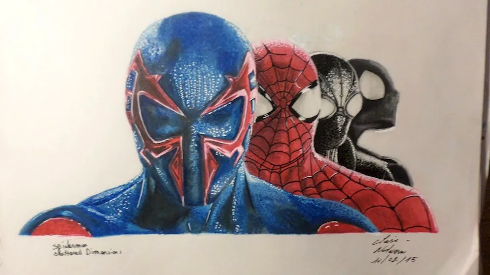 Spider-Man 2002 drawing