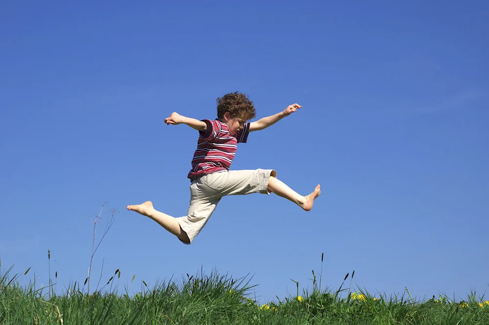 Happy people in nature