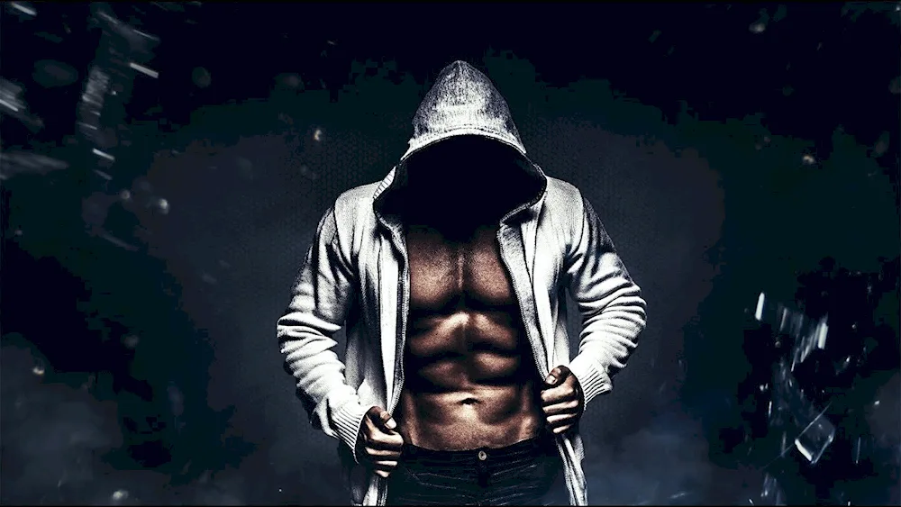 Man. Hooded Man