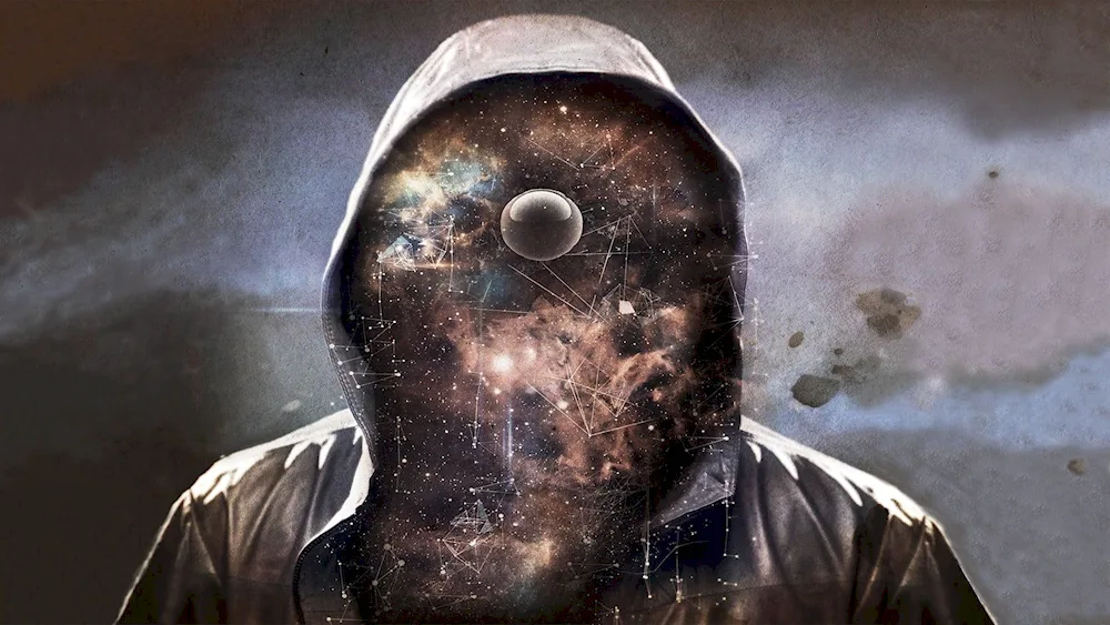 Man in hood