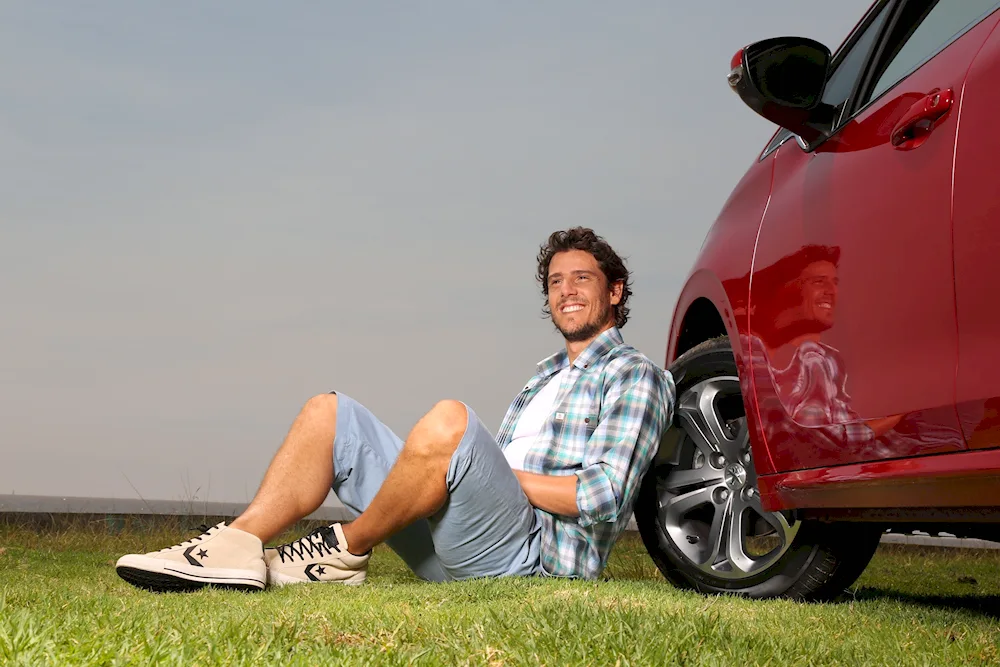 Man near the car