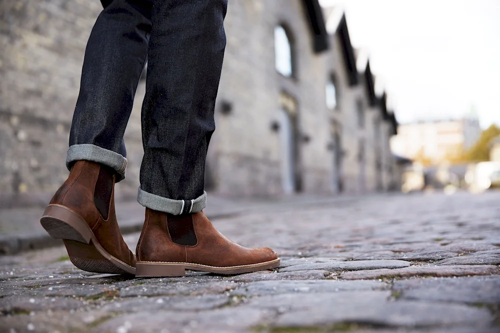 Chelsea Boots men's Tufli