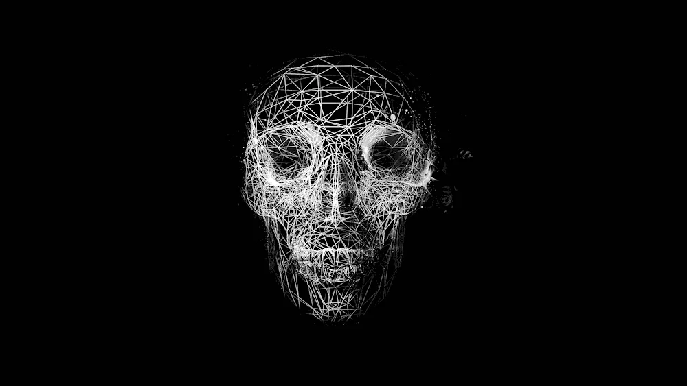 Skull for screensaver