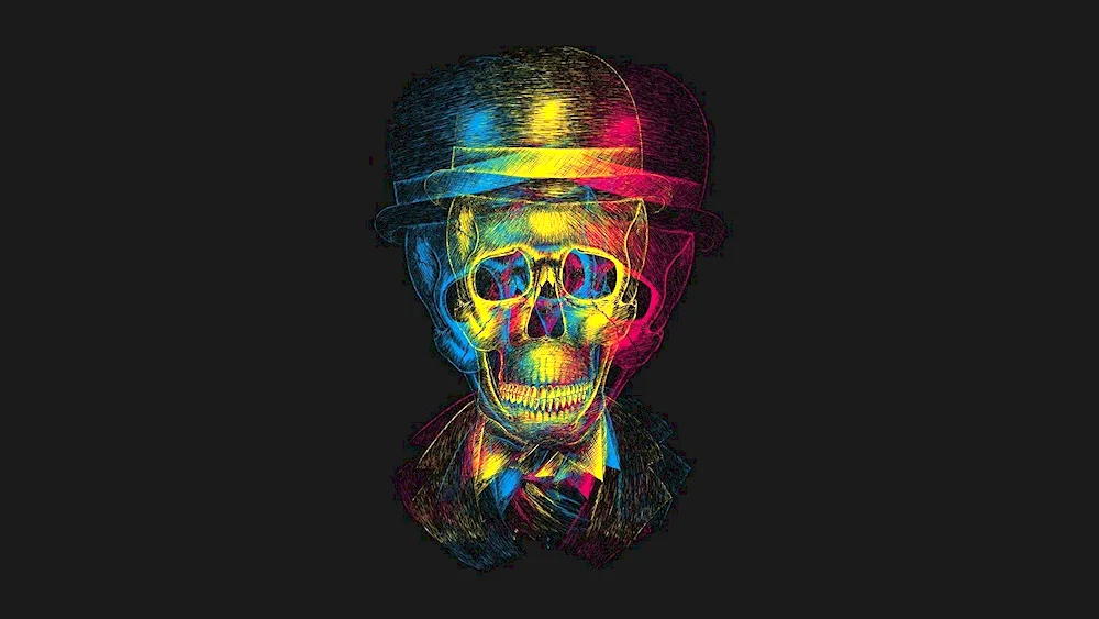 Skull for screensaver