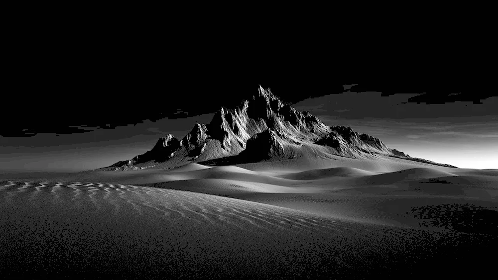 Black mountain