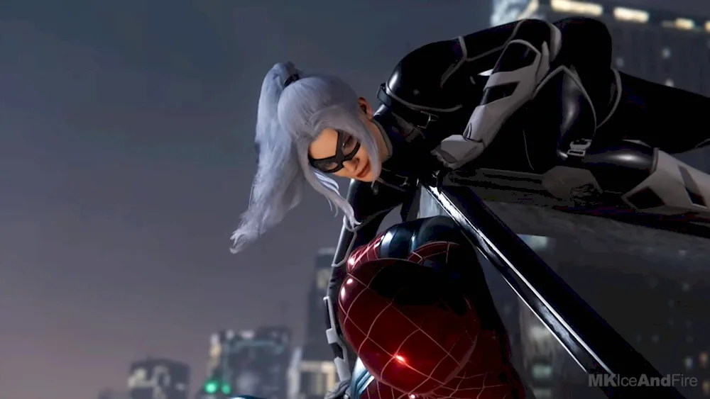 Black cat Marvel Spider man ps4