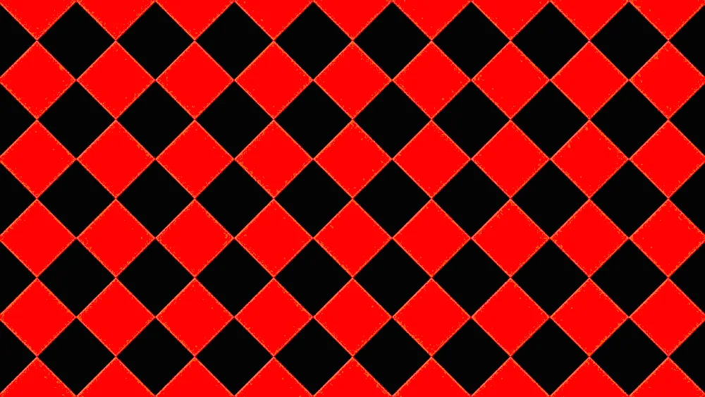 Black red square