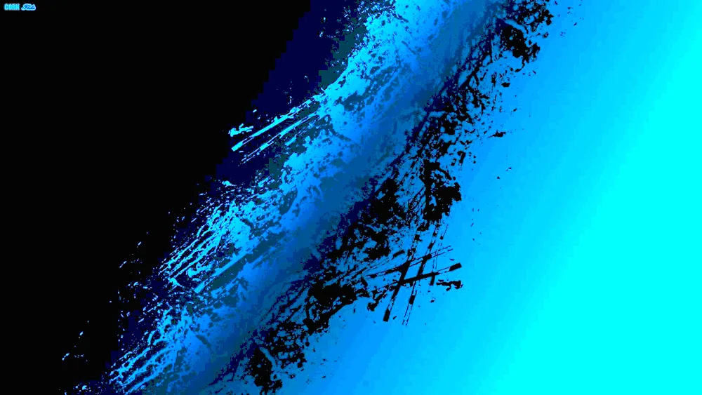 Black blue background