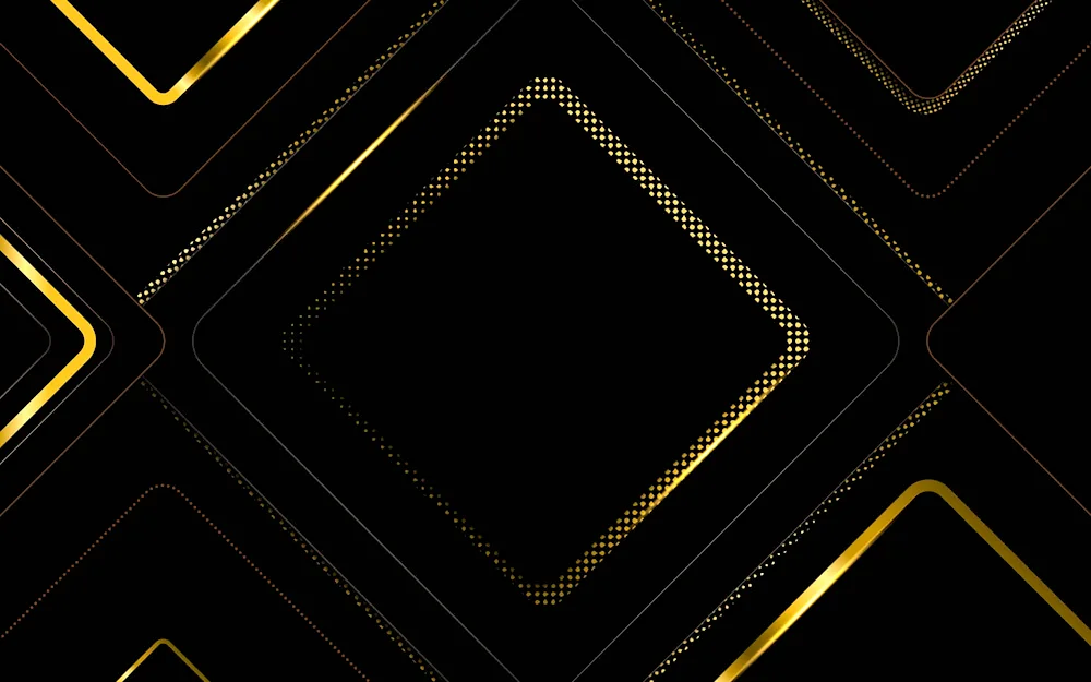 Black gold background