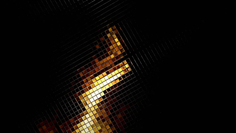 Black gold background