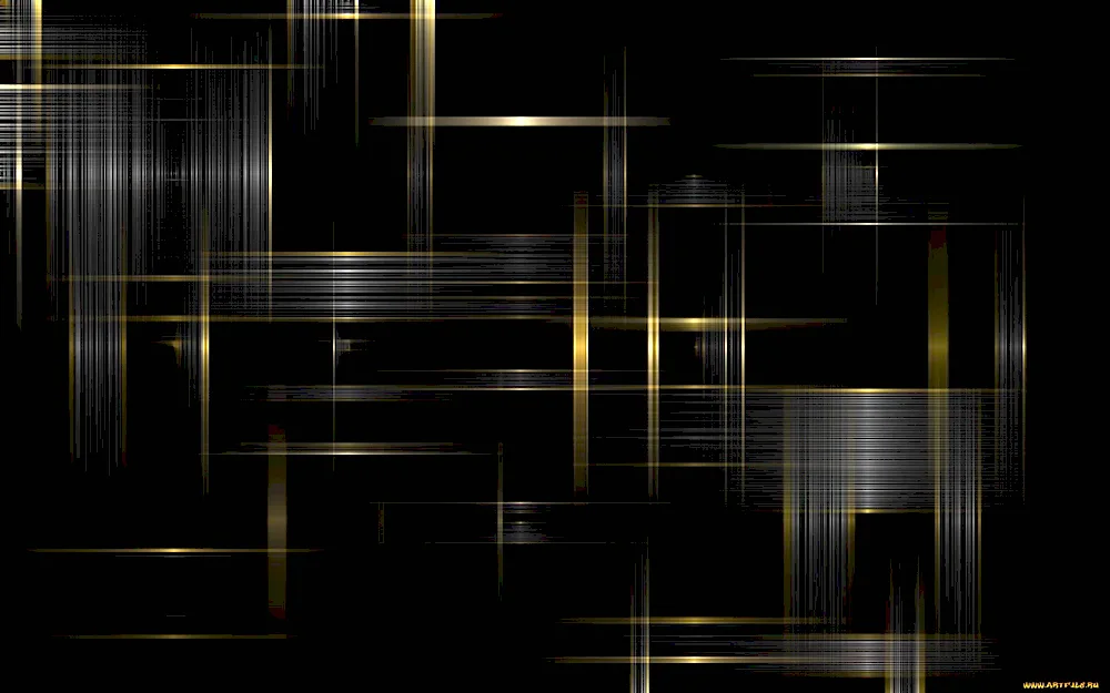 Black gold background