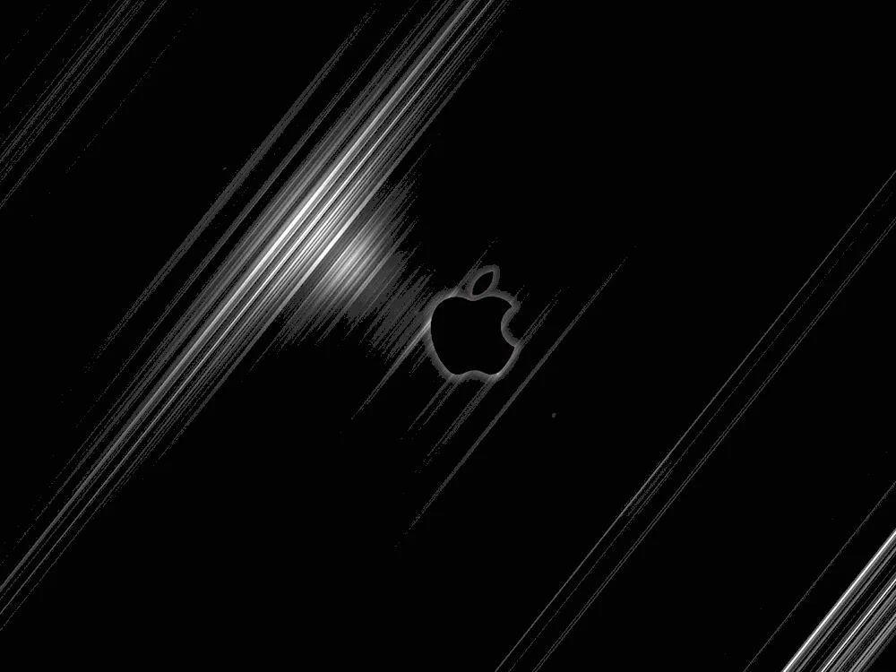 Apple logo 4k