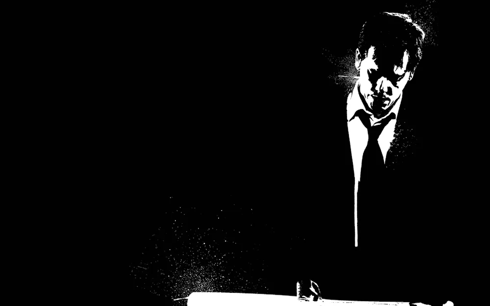 Black wallpaper