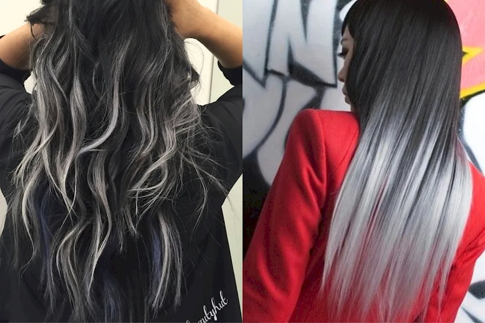 Ombré on black hair