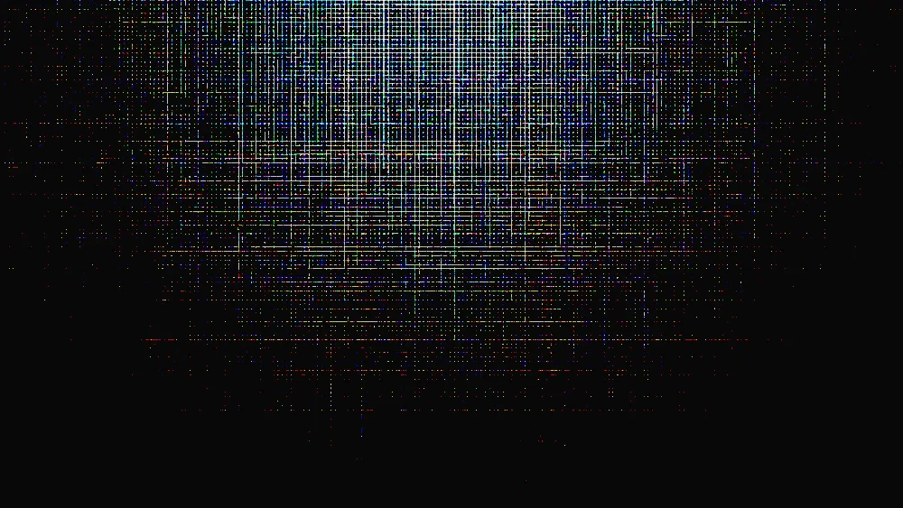 Black background