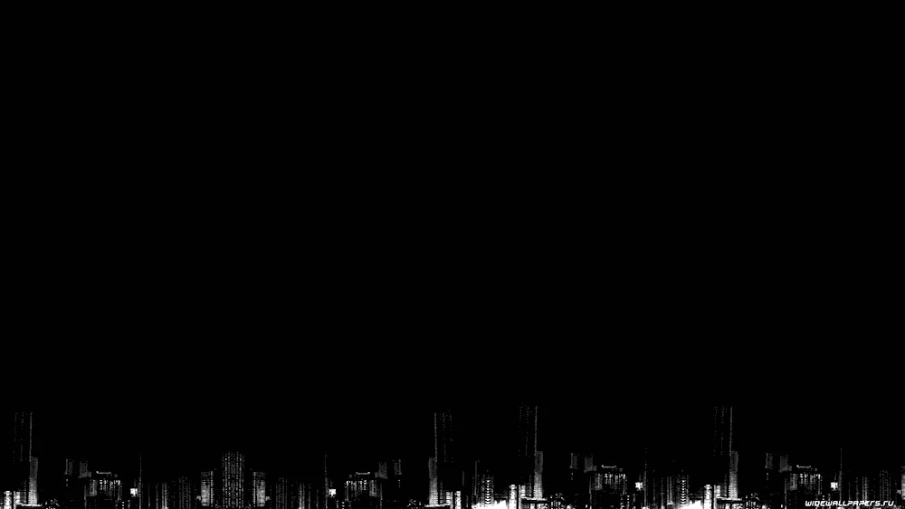 Black desktop background