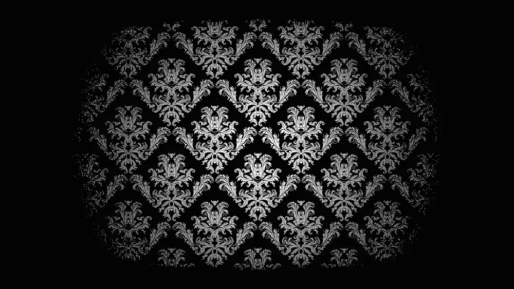 Black background with patterns