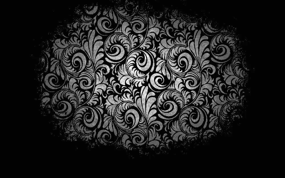 Black patterned background