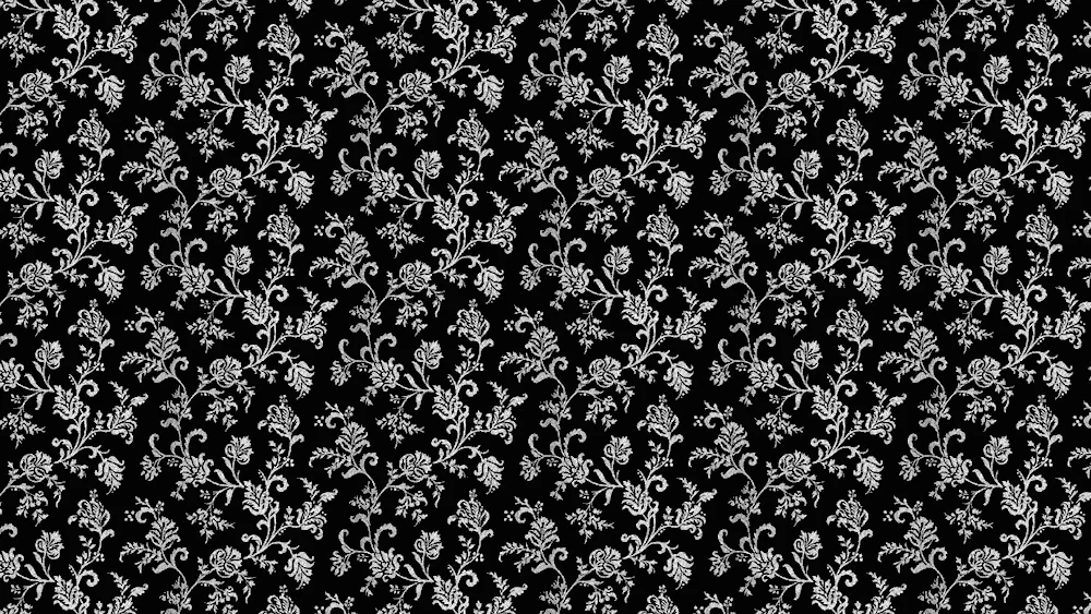 Black patterned background