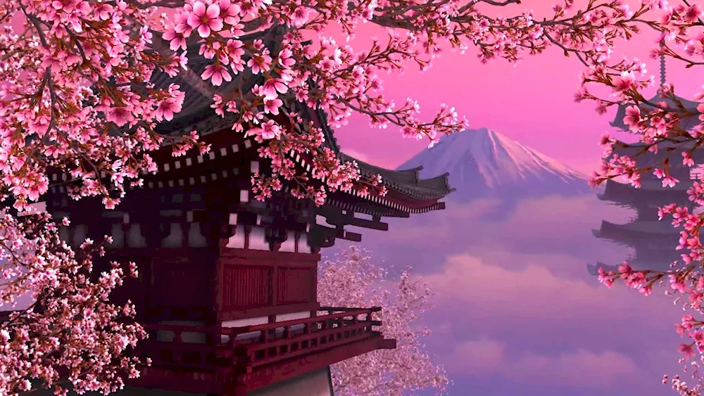 Cherry blossom tree