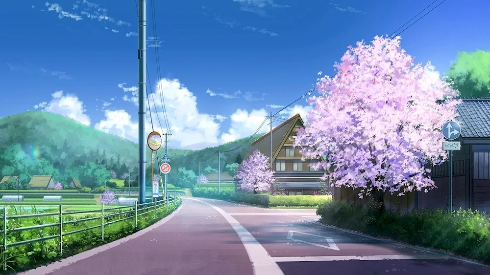 Anime landscape