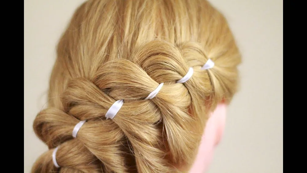 Simple hairstyles with braids