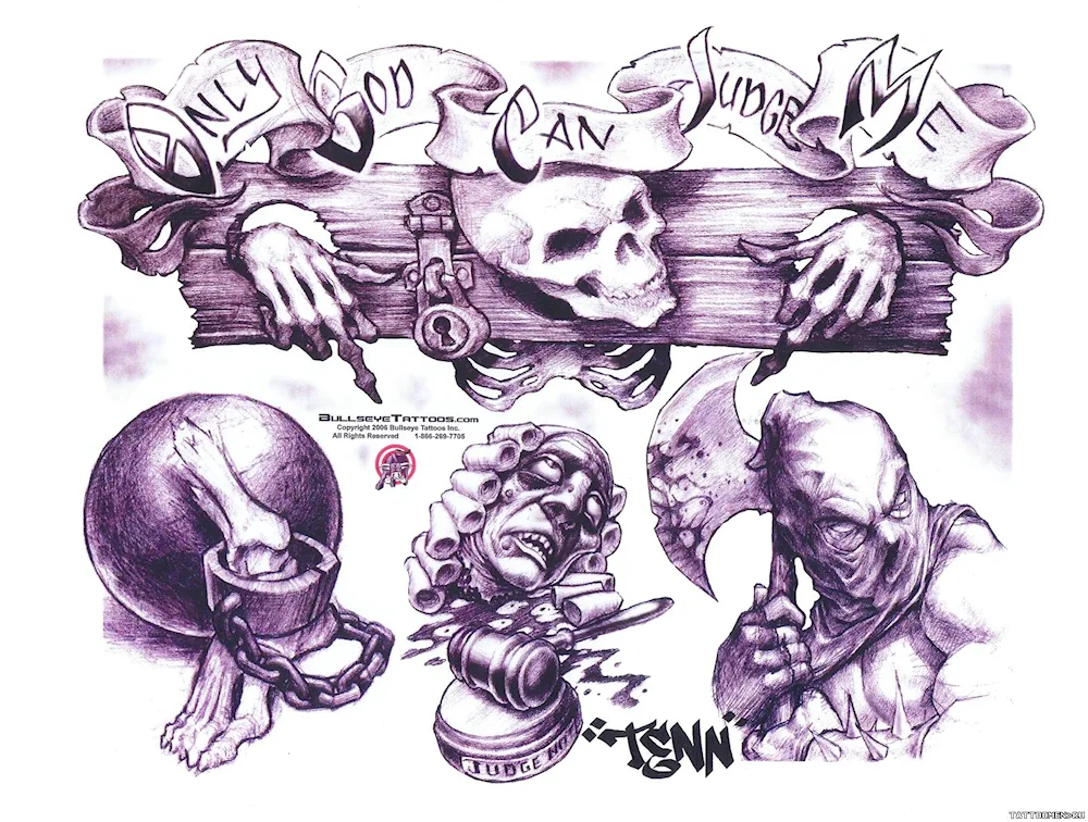 Chicano tattoo sketches