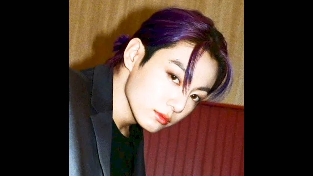 Jong Jongguk with purple hair 2021
