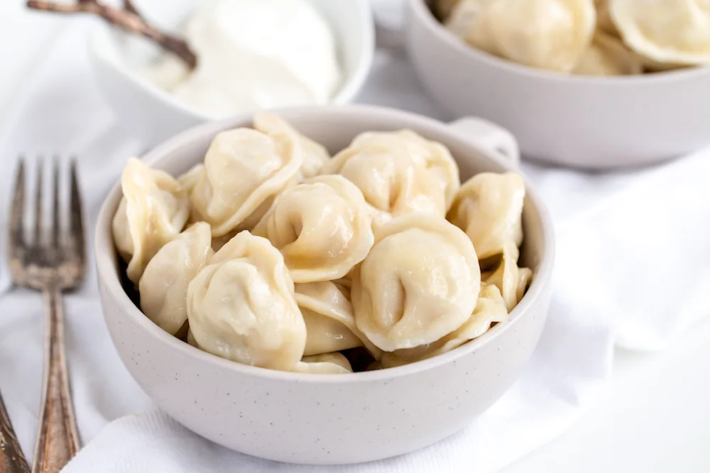 Homemade dumplings