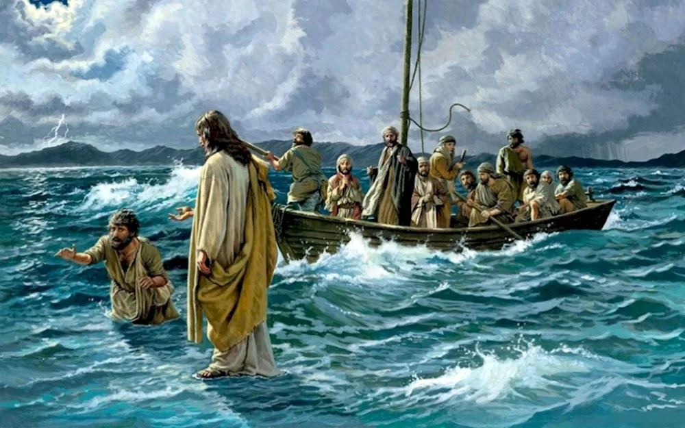 The Miracles of Jesus Christ Jesus Walking on Water