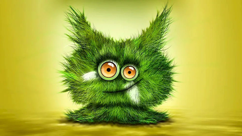 Green monster weirdo