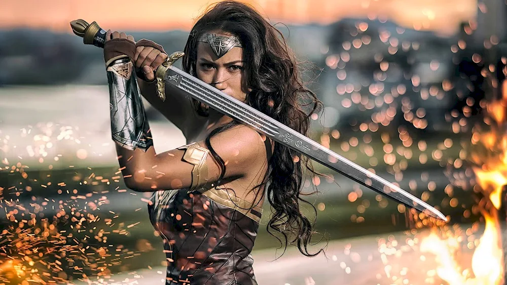Emma Stone is an archer