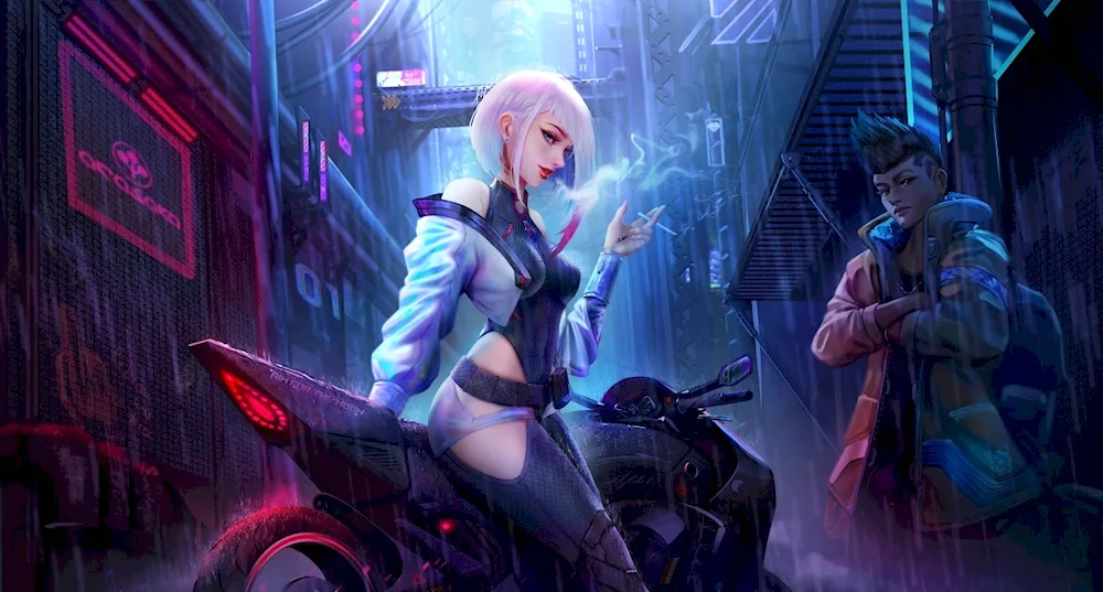 Cyberpunk girls